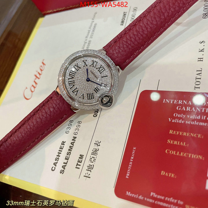 Watch(4A)-Cartier 1:1 ID: WA5482 $: 155USD