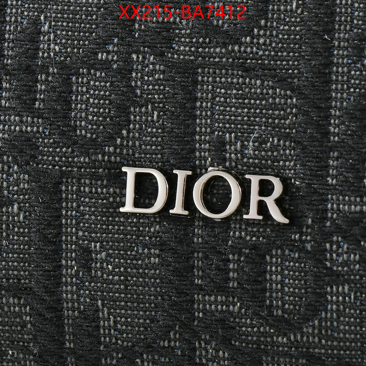 Dior Bags(TOP)-Backpack- what 1:1 replica ID: BA7412 $: 215USD,