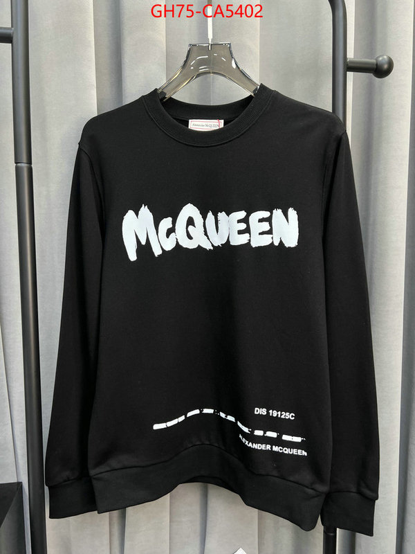 Clothing-Alexander Mcqueen 7 star quality designer replica ID: CA5402 $: 75USD