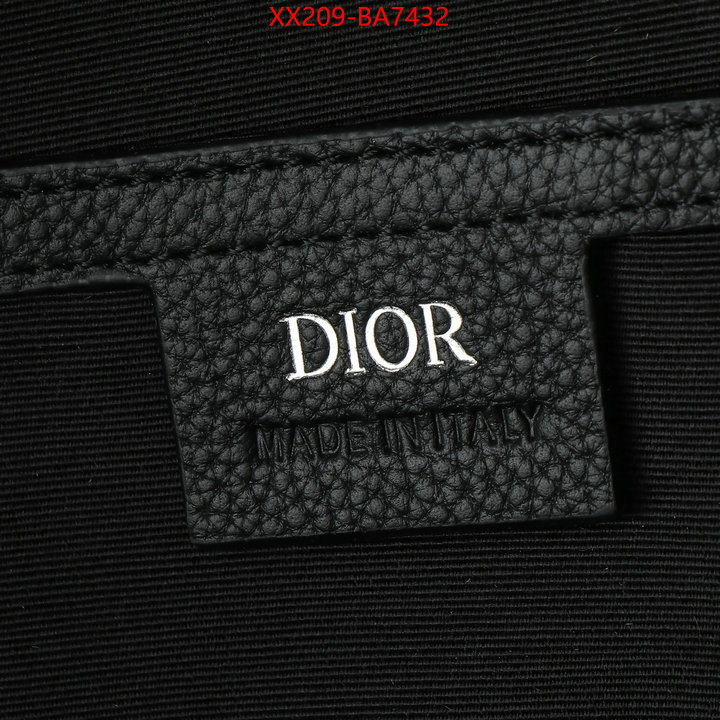 Dior Bags(TOP)-Backpack- online store ID: BA7432 $: 209USD,