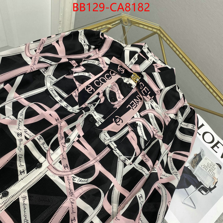 Clothing-Chanel top quality fake ID: CA8182 $: 129USD