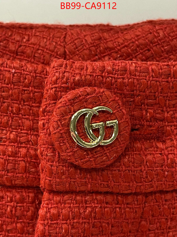 Clothing-Gucci 1:1 ID: CA9112 $: 99USD