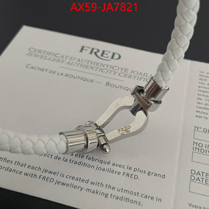 Jewelry-Fred replica shop ID: JA7821 $: 59USD