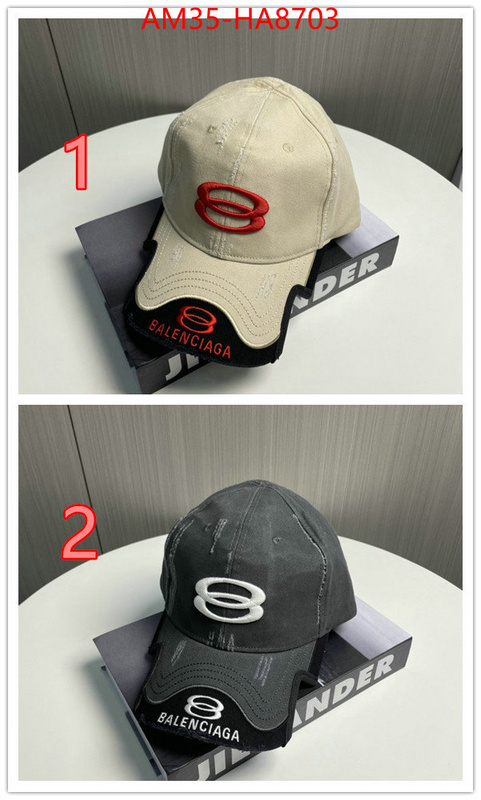 Cap(Hat)-Balenciaga customize best quality replica ID: HA8703 $: 35USD