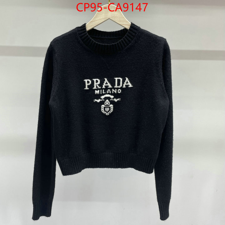 Clothing-Prada designer high replica ID: CA9147 $: 95USD