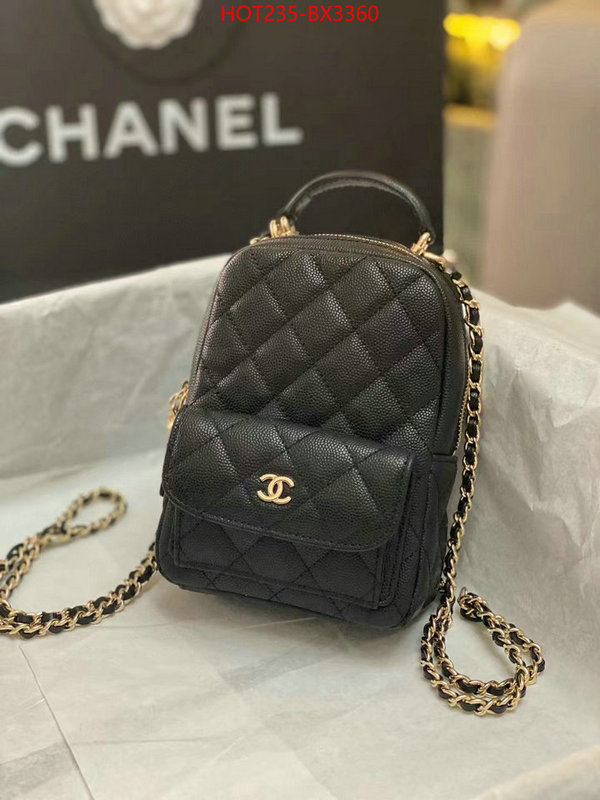 Chanel Bags(TOP)-Crossbody- designer ID: BX3360 $: 235USD,