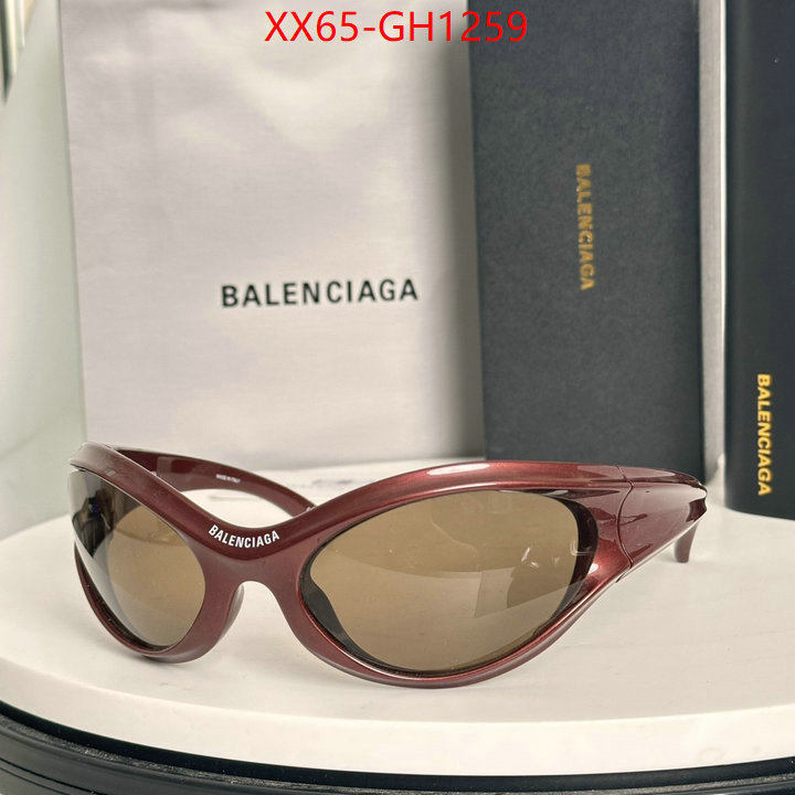 Glasses-Balenciaga shop the best high authentic quality replica ID: GH1259 $: 65USD