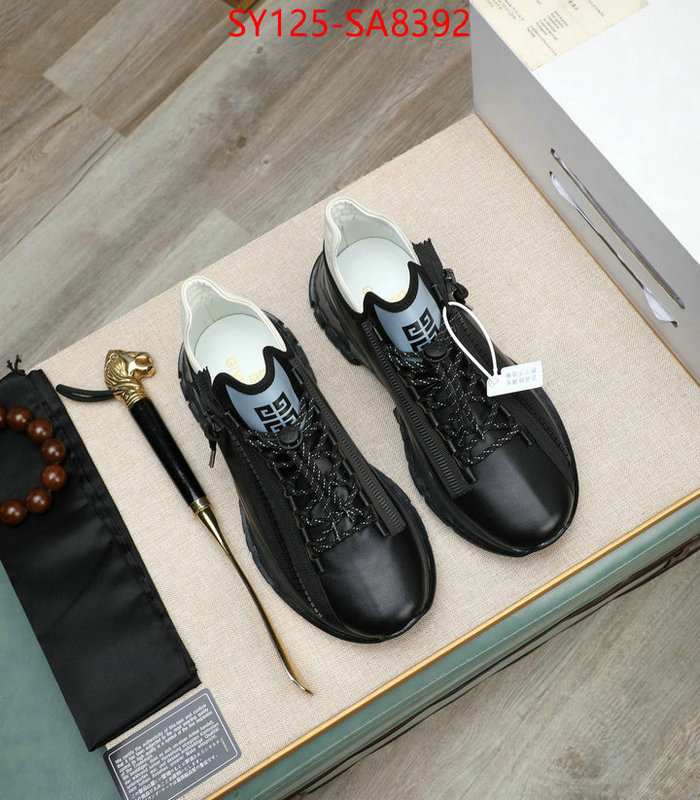 Men shoes-Givenchy mirror copy luxury ID: SA8392 $: 125USD