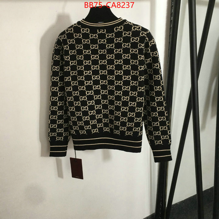 Clothing-Gucci 1:1 replica ID: CA8237 $: 75USD