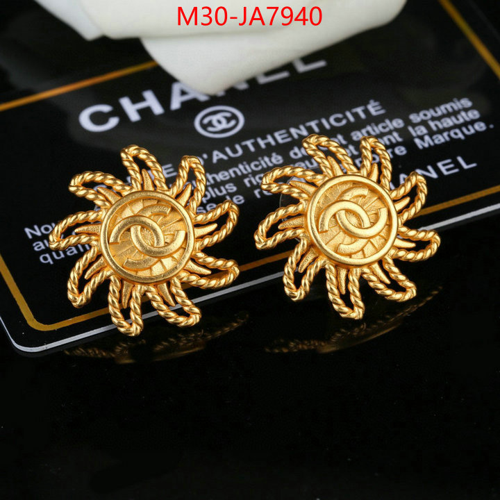 Jewelry-Chanel shop the best high authentic quality replica ID: JA7940 $: 30USD