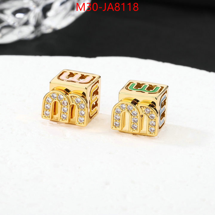 Jewelry-Miu Miu customize best quality replica ID: JA8118 $: 30USD