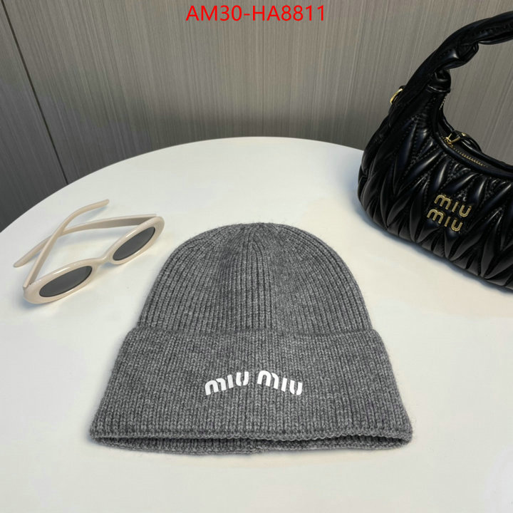 Cap(Hat)-Miu Miu 7 star quality designer replica ID: HA8811 $: 30USD