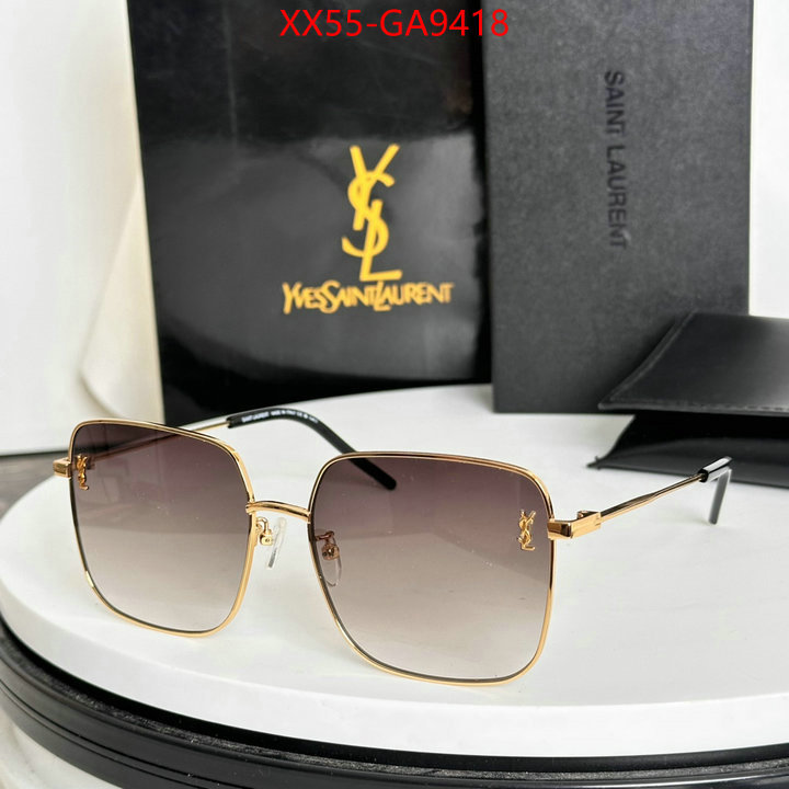 Glasses-YSL shop the best high quality ID: GA9418 $: 55USD