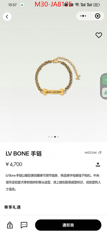 Jewelry-LV 7 star collection ID: JA8105 $: 30USD