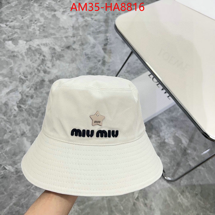 Cap(Hat)-Miu Miu high quality happy copy ID: HA8816 $: 35USD