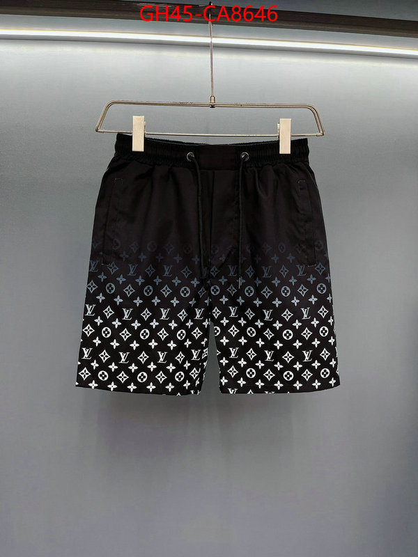 Beach Shorts-LV shop cheap high quality 1:1 replica ID: CA8646 $: 45USD