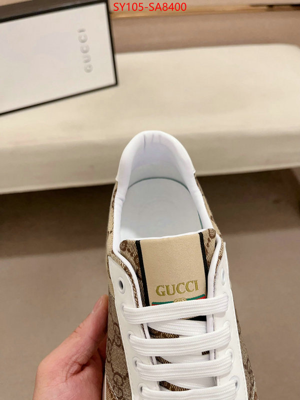 Men Shoes-Gucci where should i buy to receive ID: SA8400 $: 105USD