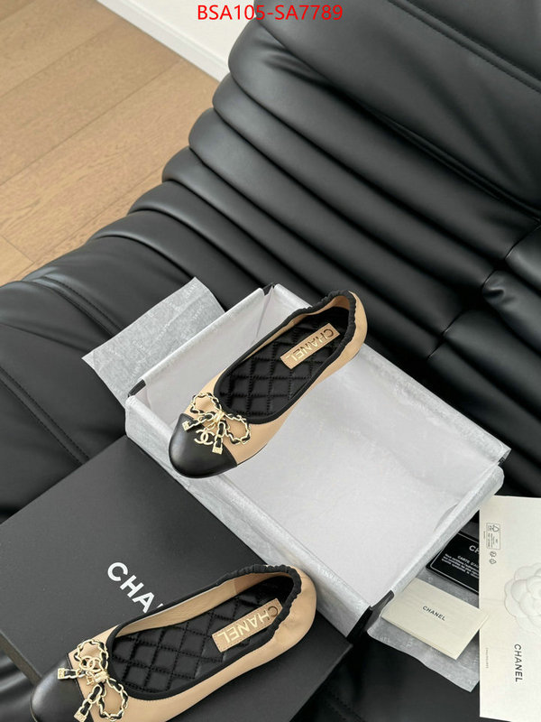 Women Shoes-Chanel aaaaa replica designer ID: SA7789 $: 105USD