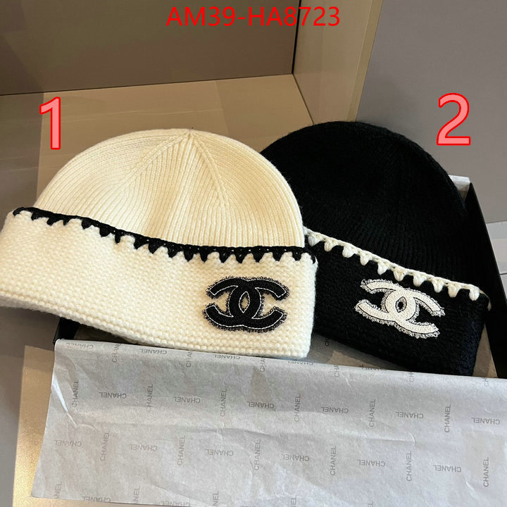 Cap (Hat)-Chanel luxury fashion replica designers ID: HA8723 $: 39USD