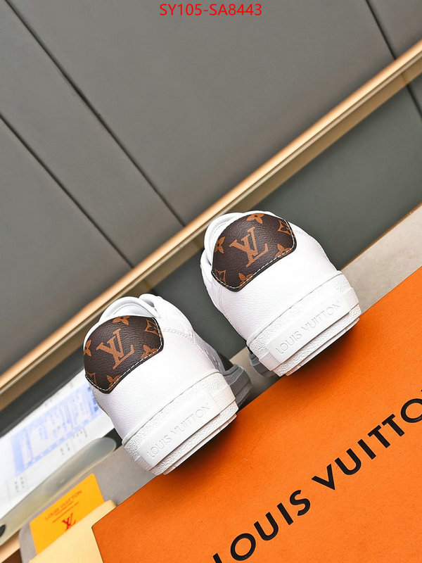 Men Shoes-LV top quality fake ID: SA8443 $: 105USD