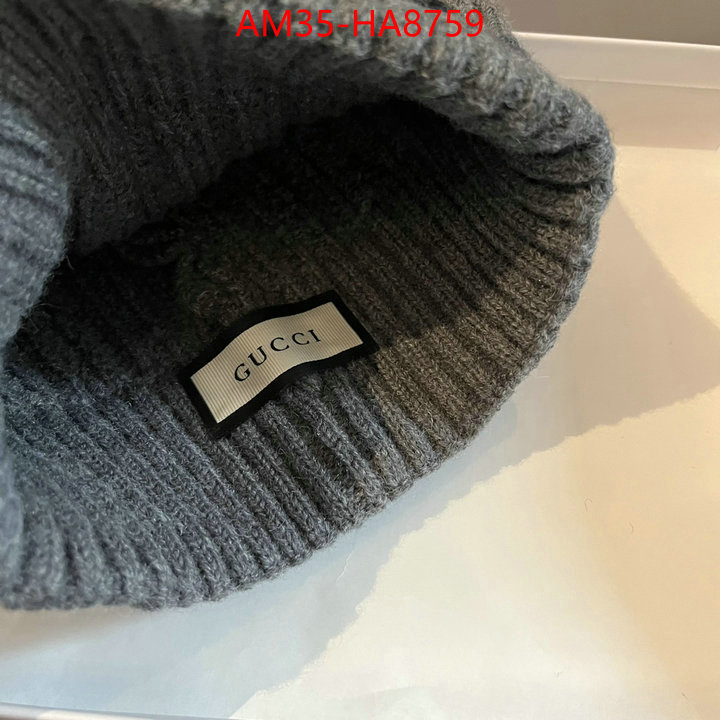 Cap(Hat)-Gucci what is top quality replica ID: HA8759 $: 35USD