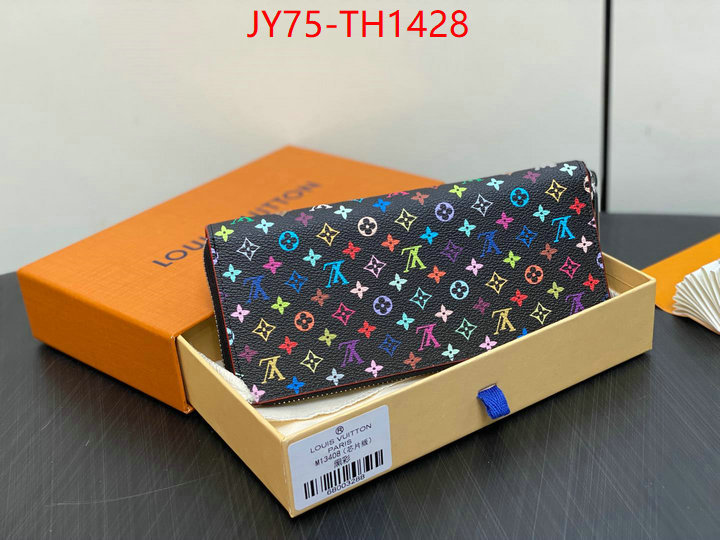 LV Bags(TOP)-Wallet sellers online ID: TH1428 $: 75USD,