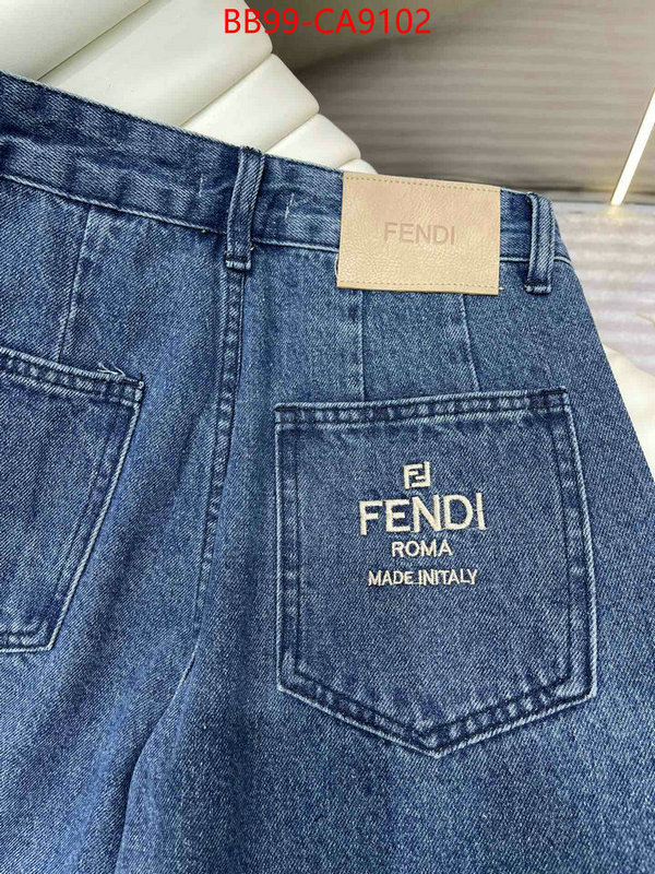 Clothing-Fendi luxury fashion replica designers ID: CA9102 $: 99USD