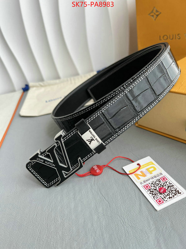 Belts-LV sell online luxury designer ID: PA8983 $: 75USD