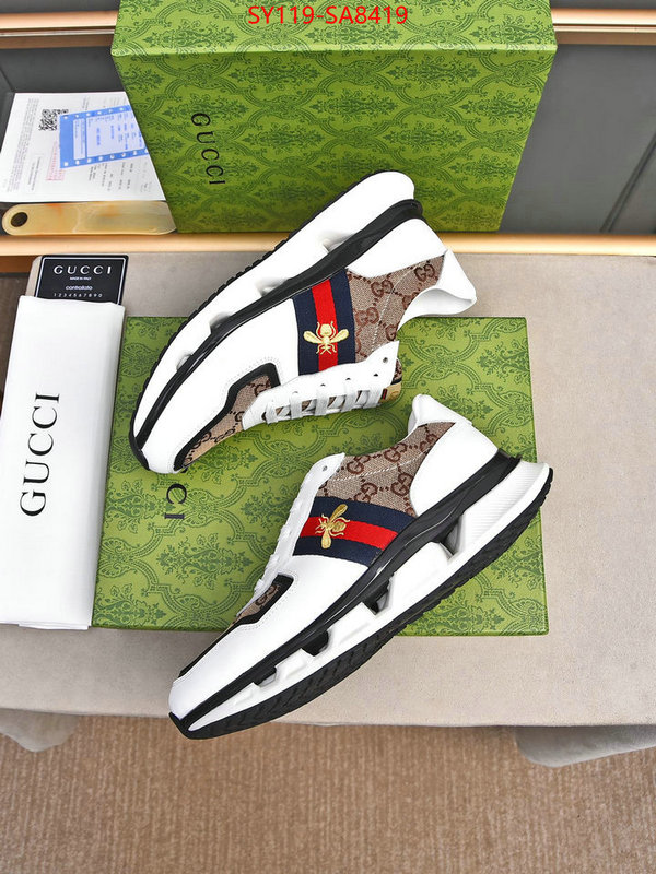 Men Shoes-Gucci replica us ID: SA8419 $: 119USD