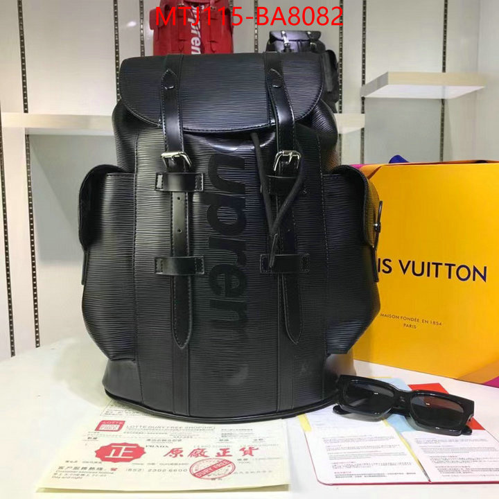 LV Bags(4A)-Backpack- 1:1 replica ID: BA8082 $: 115USD,