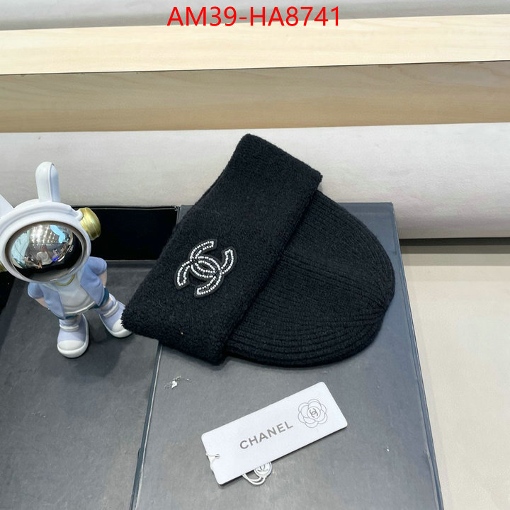 Cap (Hat)-Chanel designer 1:1 replica ID: HA8741 $: 39USD