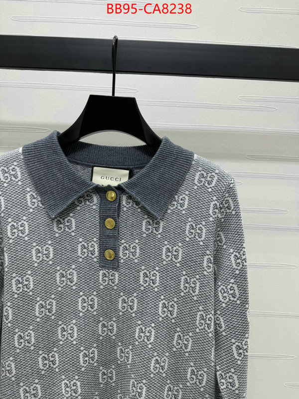 Clothing-Gucci customize best quality replica ID: CA8238 $: 95USD