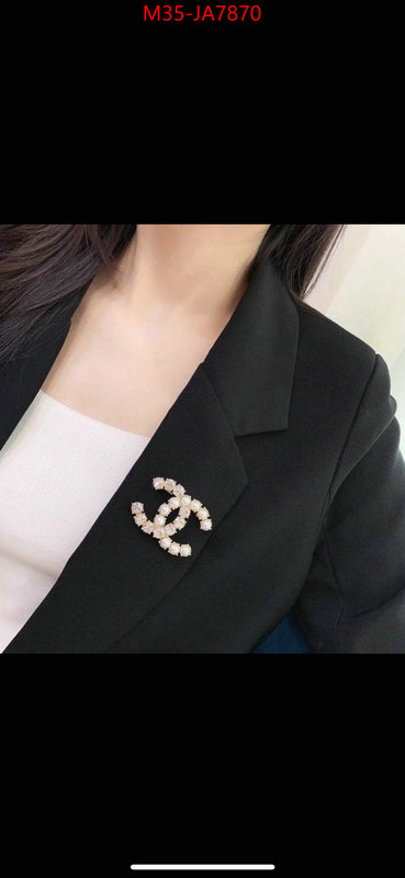 Jewelry-Chanel 1:1 clone ID: JA7870 $: 35USD