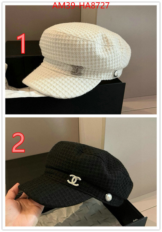 Cap (Hat)-Chanel fashion designer ID: HA8727 $: 39USD