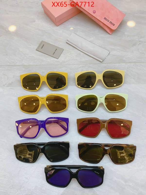 Glasses-Miu Miu fashion replica ID: GA7712 $: 65USD