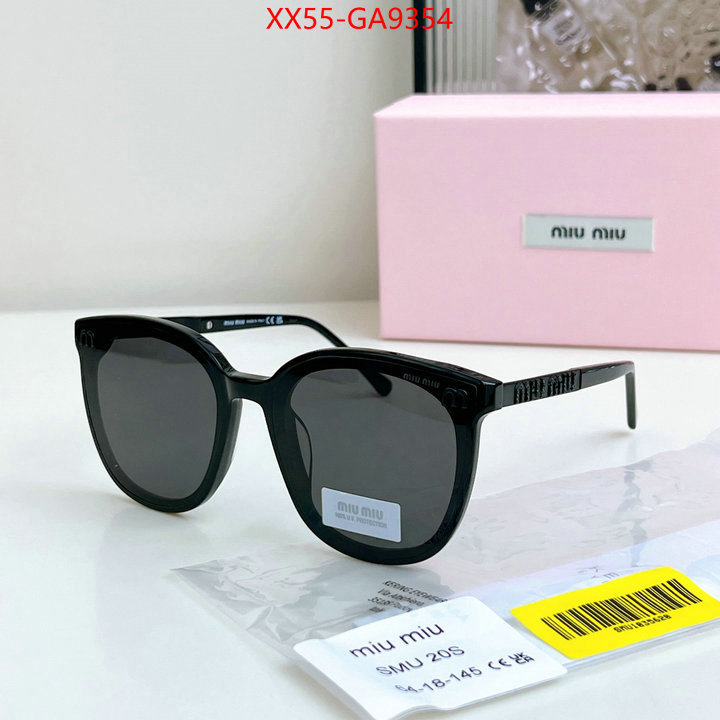 Glasses-Miu Miu luxury 7 star replica ID: GA9354 $: 55USD