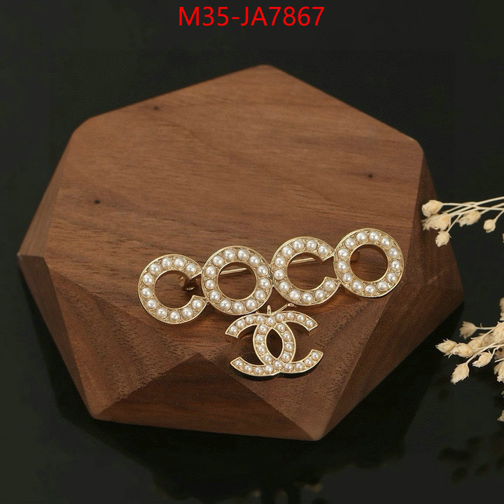 Jewelry-Chanel buy high-quality fake ID: JA7867 $: 35USD