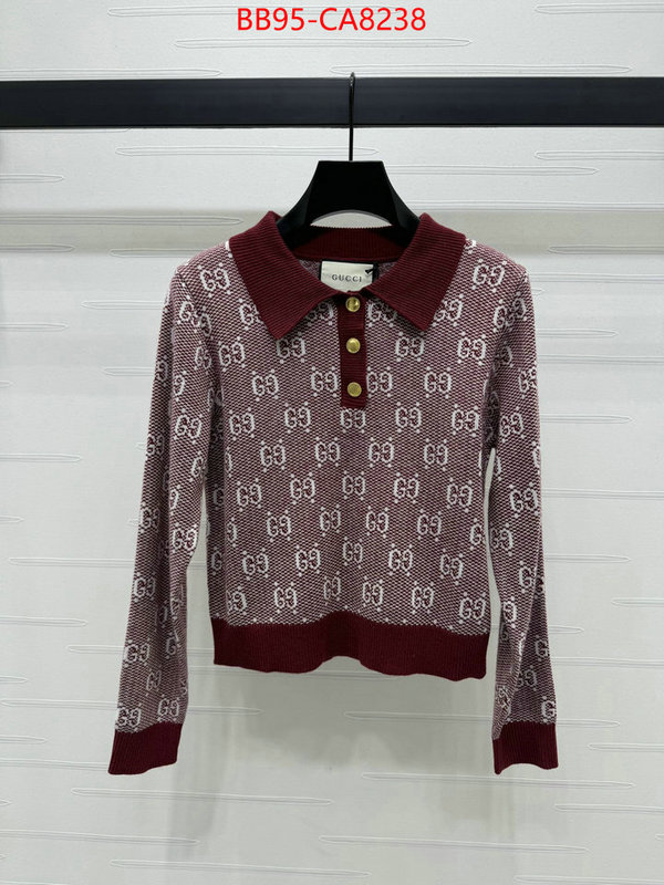 Clothing-Gucci customize best quality replica ID: CA8238 $: 95USD