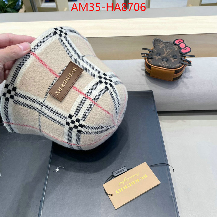 Cap(Hat)-Burberry best site for replica ID: HA8706 $: 35USD