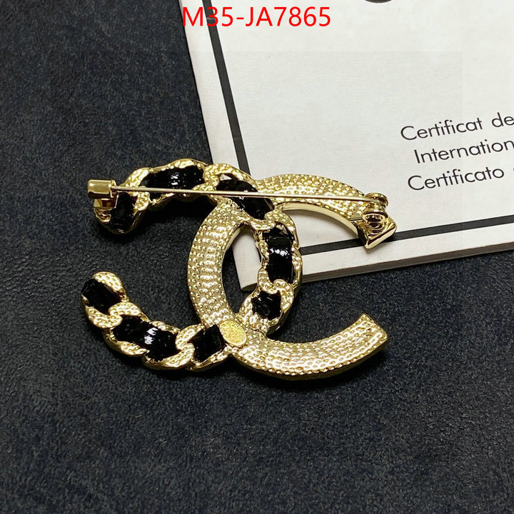 Jewelry-Chanel knockoff ID: JA7865 $: 35USD