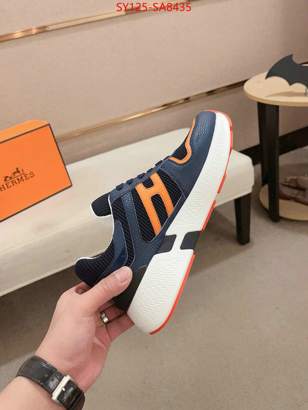 Men Shoes-Hermes how to find replica shop ID: SA8435 $: 125USD