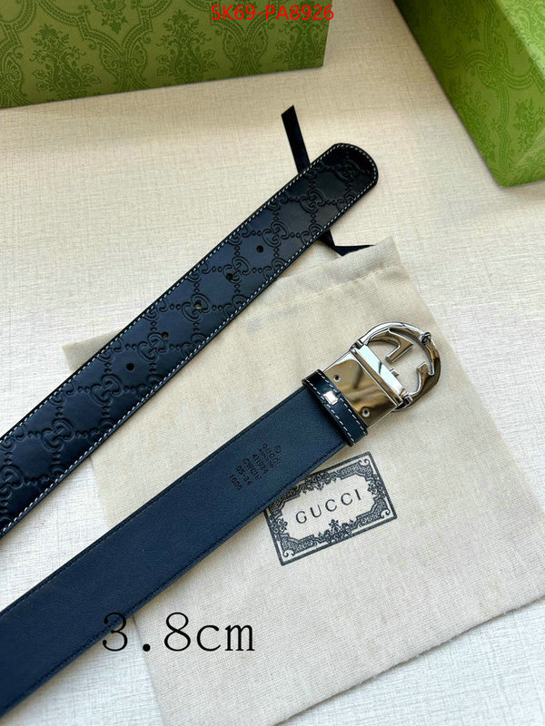 Belts-Gucci what best replica sellers ID: PA8926 $: 69USD