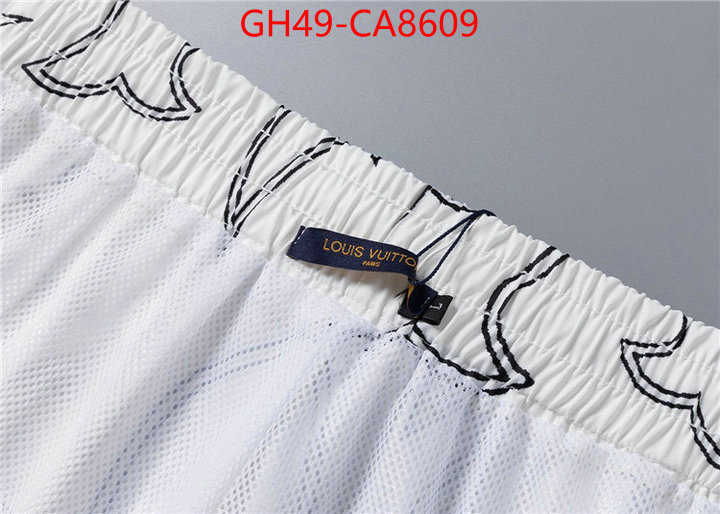 Beach Shorts-LV best quality designer ID: CA8609 $: 49USD