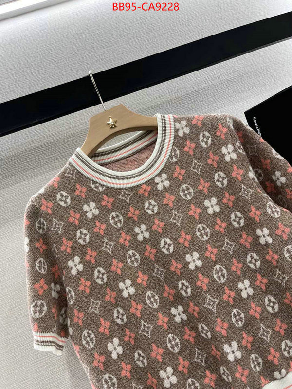 Clothing-LV best website for replica ID: CA9228 $: 95USD