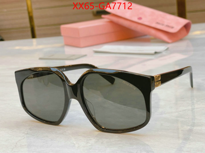 Glasses-Miu Miu fashion replica ID: GA7712 $: 65USD