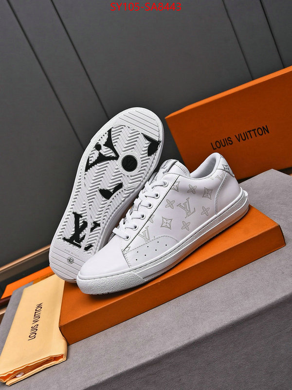 Men Shoes-LV top quality fake ID: SA8443 $: 105USD