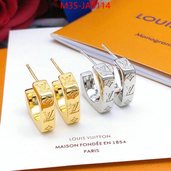 Jewelry-LV luxury cheap ID: JA8114 $: 35USD