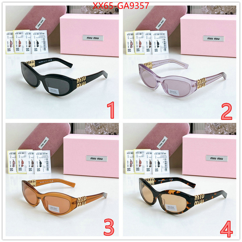 Glasses-Miu Miu high quality designer ID: GA9357 $: 65USD