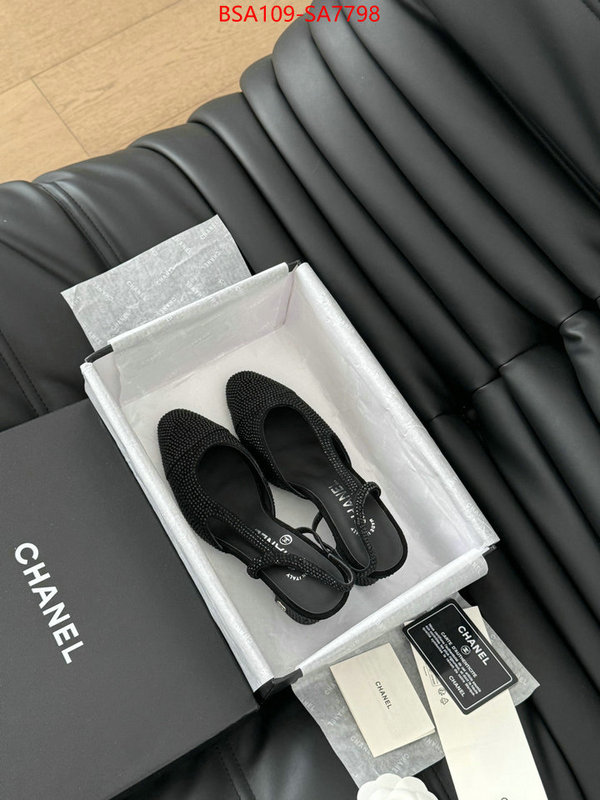 Women Shoes-Chanel the top ultimate knockoff ID: SA7798 $: 109USD