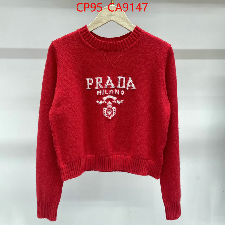 Clothing-Prada designer high replica ID: CA9147 $: 95USD